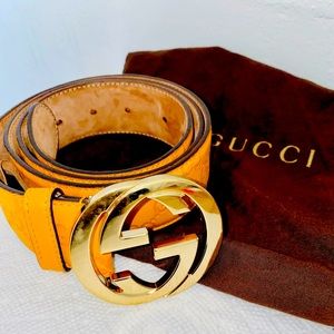 Gucci Interlocking Leather Belt